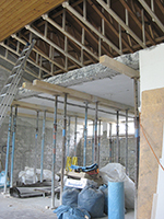 Peter Heel, W�nde und Decken raus